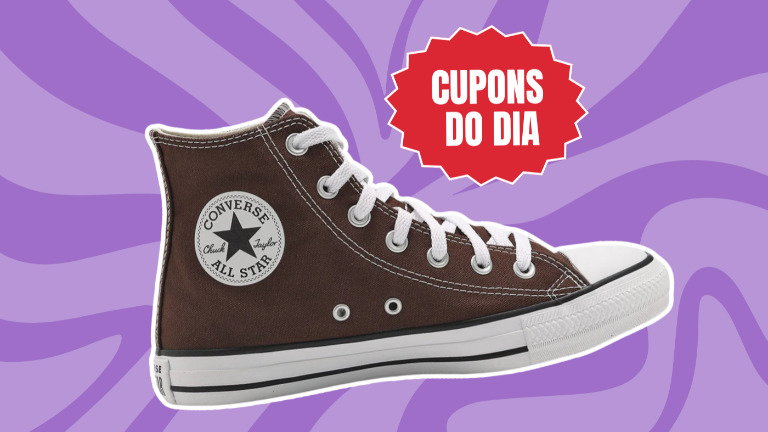 20% OFF: cupom libera desconto em tênis Converse