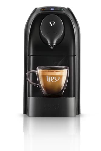 3 Cora&ccedil;&otilde;es TRES Cafeteira Espresso e Multibebida Passione Preta 127V