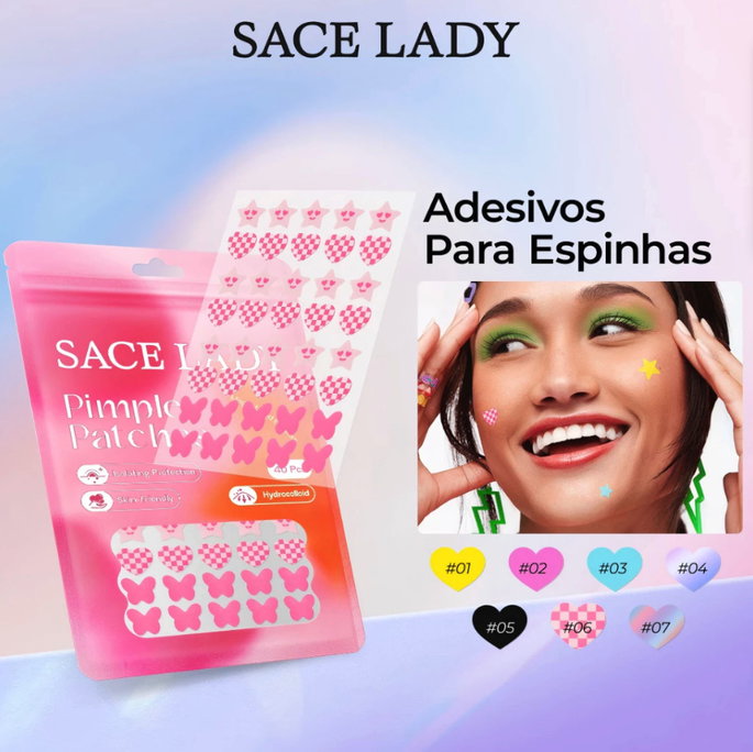 Adesivos Para Acne SACE LADY reparação da acne tratamento para manchas cuidados com a pele