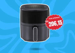 Air Fryer de 5L baixou para R$ 206 e é o sonho de qualquer cozinha