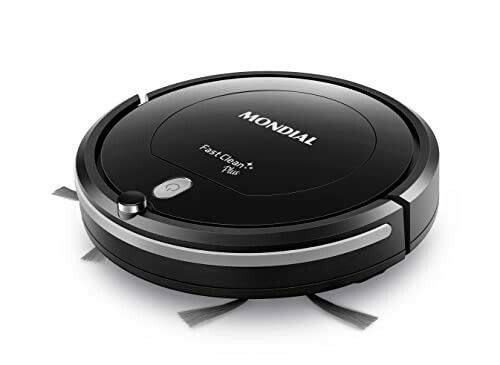 Aspirador de Pó Robô Fast Clean Plus RB-03 Preto