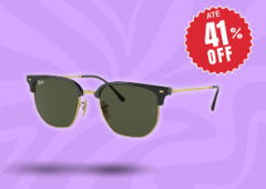 Até 41% OFF: Clássicos da Ray-Ban aparecem com desconto raro