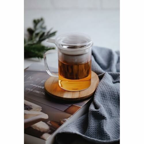 Caneca de Vidro Tramontina com Infusor 350 ml