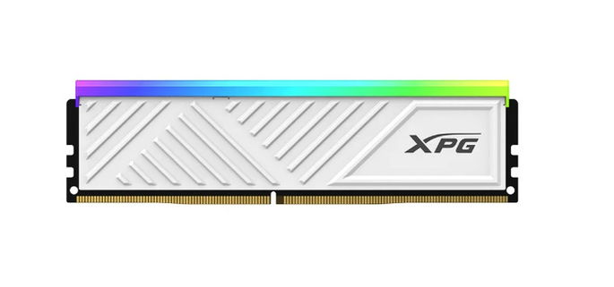 Mem&oacute;ria RAM XPG Spectrix D35G, RGB, 16GB, 3200MHz, DDR4, CL16, Branco - AX4U320016G16A-SWHD35G