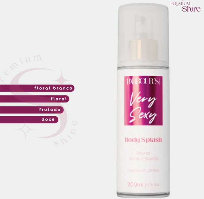 Body Splash Barbour's Beauty Very Sexy