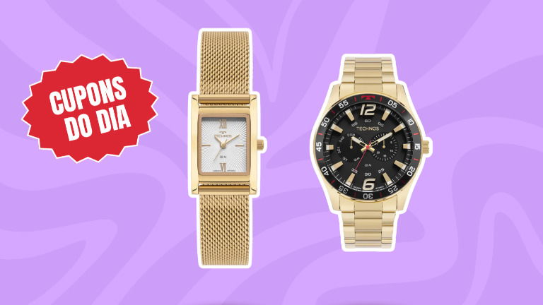 Cupom libera R$ 80 de desconto em relógios na C&A