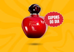 Cupom libera 15% OFF em perfumes Dior e Valentino hoje