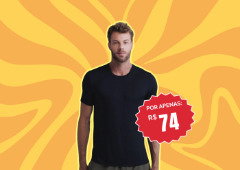 50% OFF: camiseta da Insider que não precisa passar está pela metade do preço