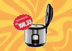 De R$215 por R$108: panela de arroz elétrica vira achado