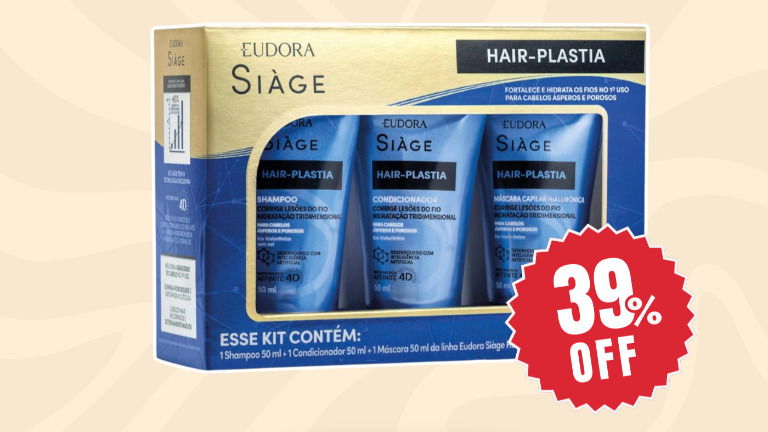 Esse kit capilar está com 39% OFF e virou escolha de quem quer recuperar o cabelo sem gastar muito