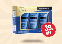 Esse kit capilar está com 39% OFF e virou escolha de quem quer recuperar o cabelo sem gastar muito