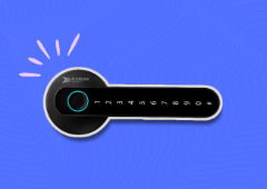 Fechadura Digital KABUM! com 58% OFF: biometria e app por preço de Black Friday