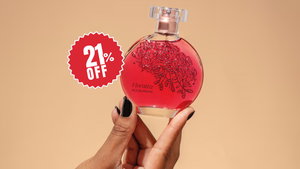 Menor preço do mês: perfume Floratta está com 21% OFF