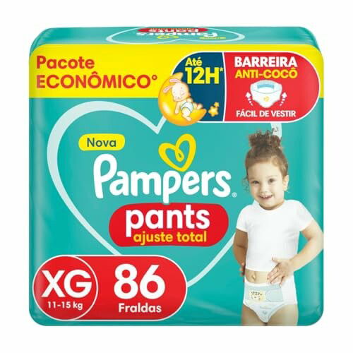 Fralda Pampers Pants XG 86 unidades