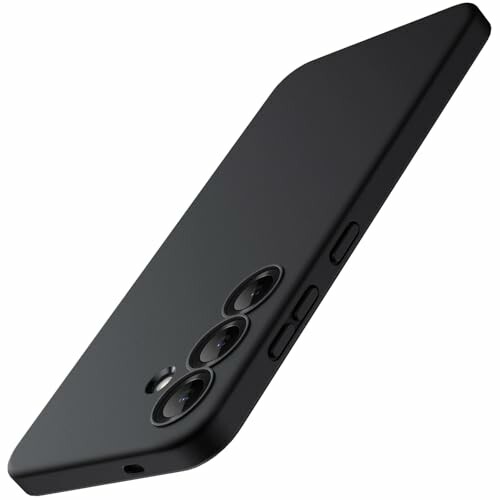 JETech Capa Slim Fit para Galaxy S25 Plus Preto