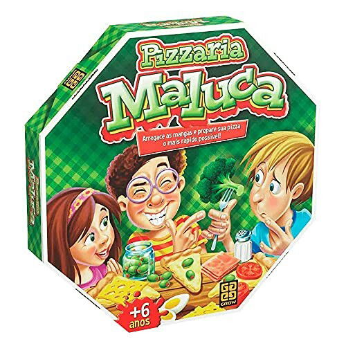 Jogo Pizzaria Maluca Grow