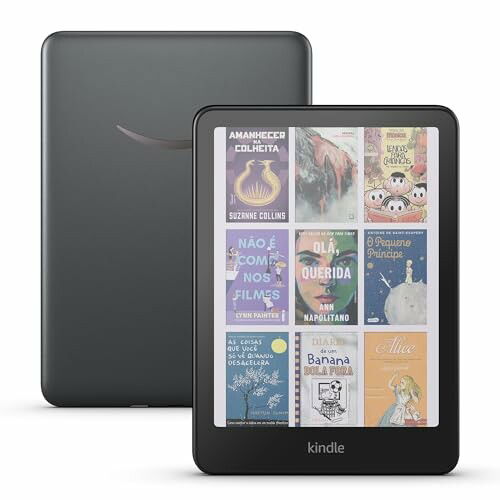 Kindle Colorsoft Signature Edition 32 GB Preta Met&aacute;lica