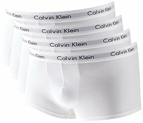 Kit 4 cuecas low rise trunk cotton GG