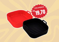 Cansado de limpar air fryer? Esse kit por menos de R$20 pode ajudar