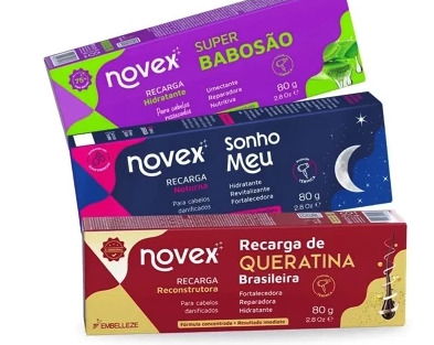 Kit Novex Recarga Cronograma Capilar