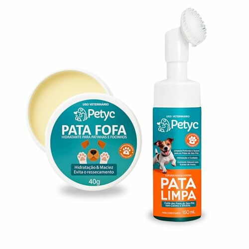 Kit Pata Limpa 150 mL + Pata Fofa 40 g PETYC
