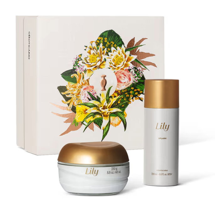 Kit Presente Dia das M&atilde;es Lily Cuidados (2 itens)