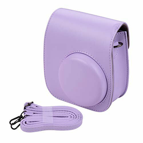 KKmoon Porta-bolsa para Fuji Instax Mini 11 em couro PU