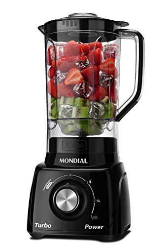 Liquidificador Turbo Power MONDIAL L-99 FB 550W