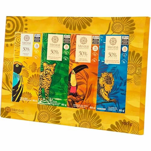 Mendo&aacute; Caixa de chocolates Brasilis 4x25g