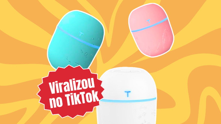 Achamos o mini umidificador do TikTok que todo mundo está comprando (e ele está barato)