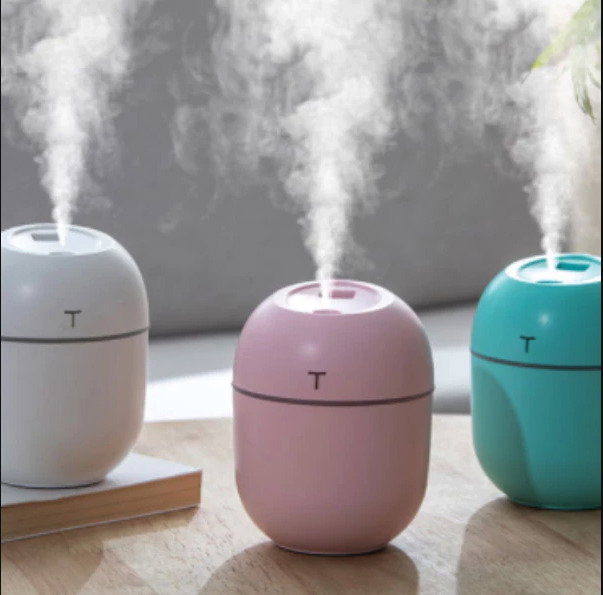 Mini Umidificador Nano Atomização De Grande Capacidade Com Conexão Usb Ultrassônico De Ar 220ml