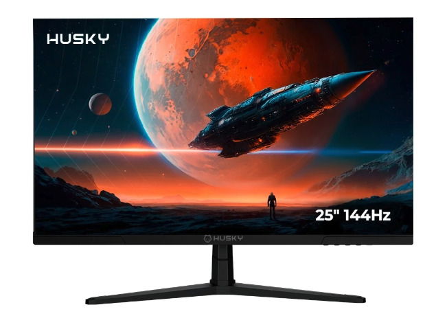 Monitor Gamer Husky Boreal 25", FHD, 144Hz, IPS, Adaptive Sync, DisplayPort e HDMI, HDR - HMG00124PT