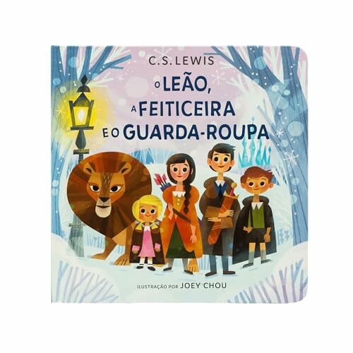 Mundo de N&aacute;rnia O Le&atilde;o, a feiticeira e o guarda-roupa livro infantil cartonado