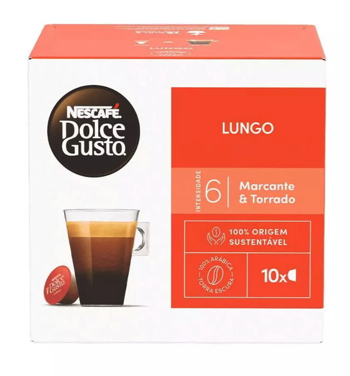 NESCAFÉ DOLCE GUSTO Lungo 10 cápsulas