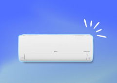 O calor apertou: e esse ar-condicionado LG com 45% OFF pdoe ser seu agora