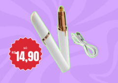 O depilador de sobrancelha que viralizou no TikTok agora está baratinho na Shopee