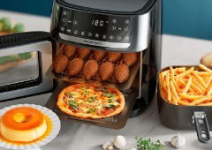 R$ 300 OFF: essa airfryer forno da Philips está com preço imperdível