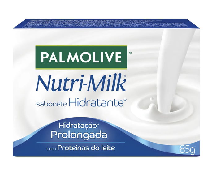 Sabonete Hidratante em Barra Palmolive Nutri-Milk Hidrata&ccedil;&atilde;o Prolongada 85g