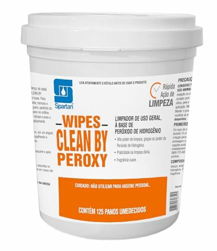 Spartan Wipes Clean Peroxy 150 unidades