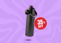 Garrafa da Stanley está com 35% OFF e chama atenção de quem ama praticidade