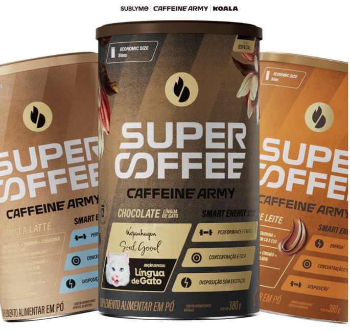 SuperCoffee - Energia e Foco para o Seu Dia Mais Produtivo - Caffeine Army