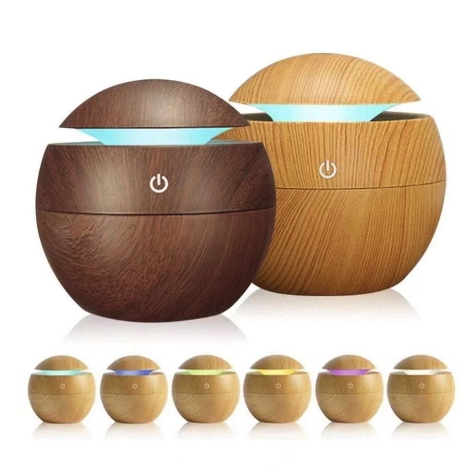 Umidificador Aromatizador Difusor Ultrassônico Luzes Ar130ml